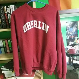 Red Oberlin Sweatshirt
